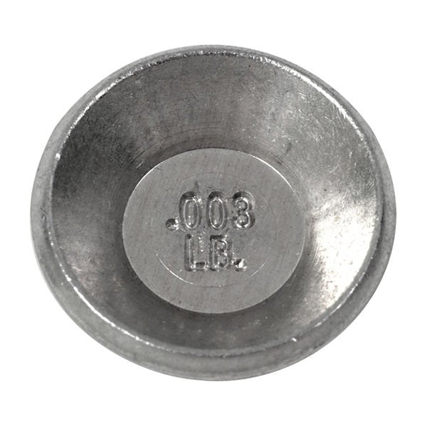 Ohaus - 83040889 - ASTM Individual Scale Calibration Weight 1P TEST Dish 0.003lb CL5 Accrd TR