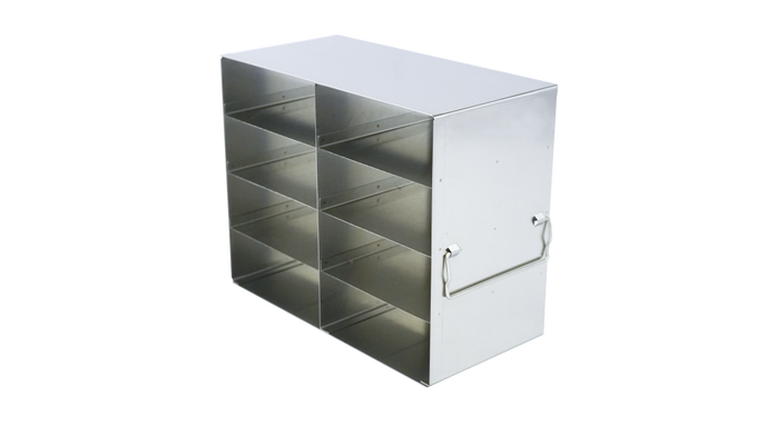 Crystal Industries - UF-242 - Upright Freezer Rack for 2" Boxes, 2x4 Configuration