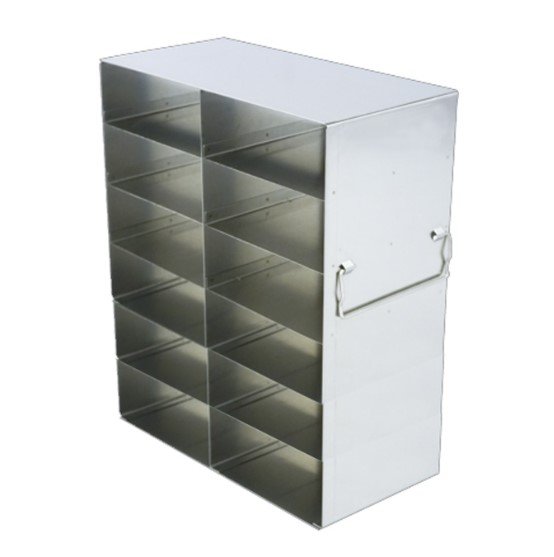Crystal Industries - UF-2 - Upright Freezer Rack for 2" Boxes