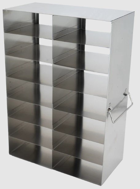 Crystal Industries - UF-2 - Upright Freezer Rack for 2" Boxes