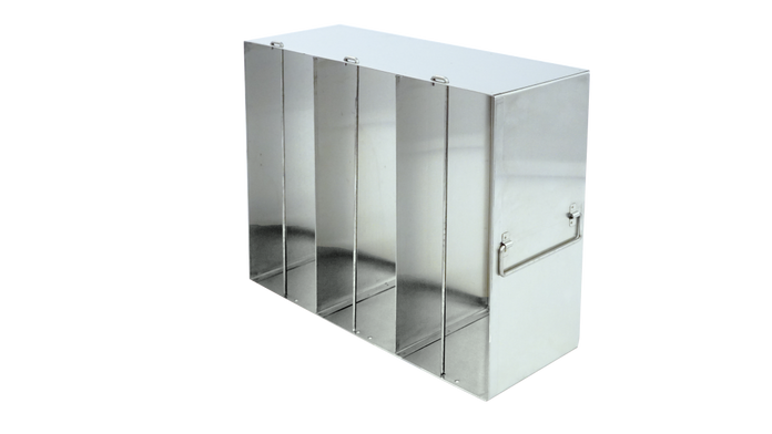 Crystal Industries - UF-312L - Upright Freezer Rack for Mixed Storage of 2", 3", and 3.75" Boxes