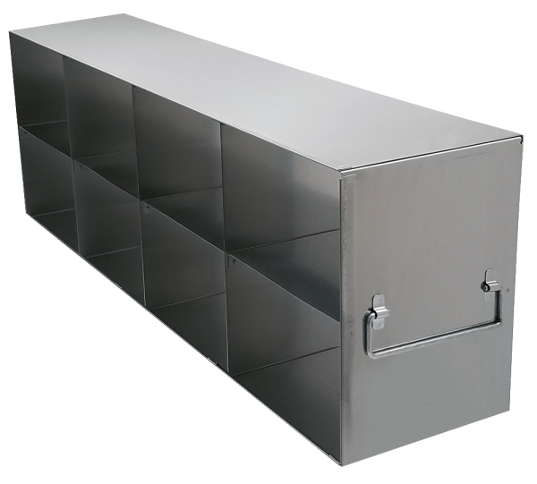 Crystal Industries - UF-42-L375 - Upright Freezer Rack for Large 3.75" Boxes, 4x2 Configuration