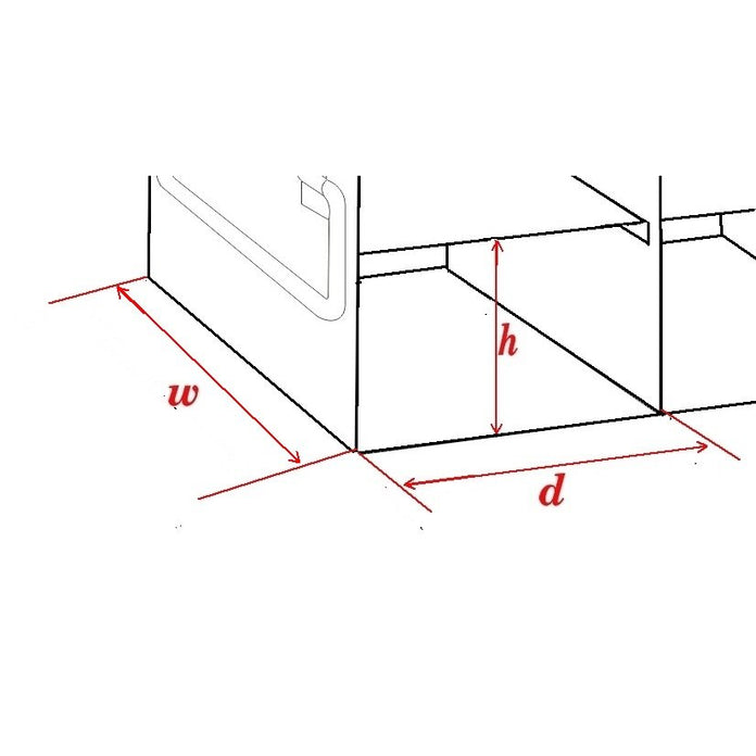 Crystal Industries - UF-43-375 - Upright Freezer Rack for 3.75" Boxes, 4x3 Configuration