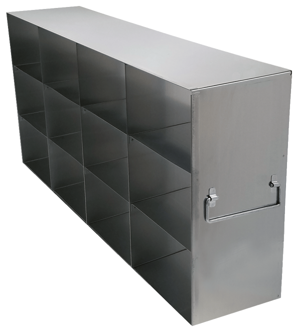 UF-43-L375 - Upright Freezer Rack for Large 3.75" Boxes, 4x3 Configuration