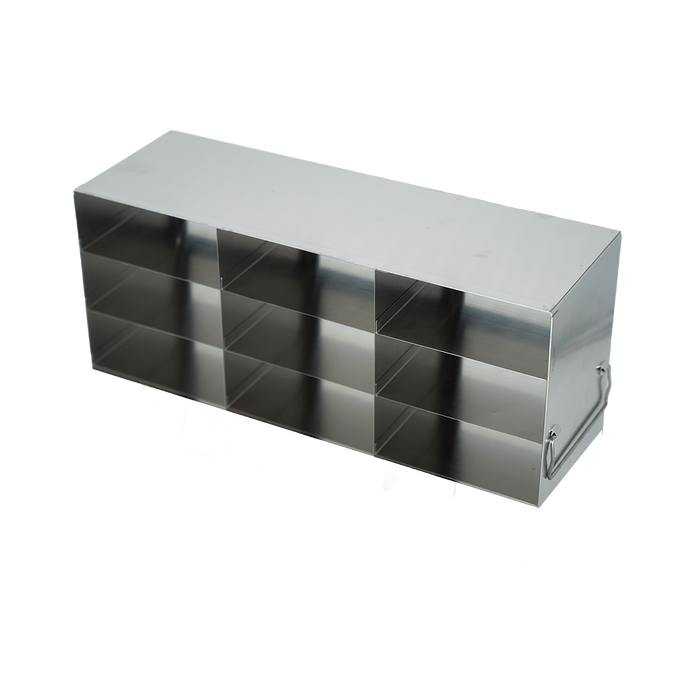 Crystal Industries - UF-332 - Upright Freezer Rack for 2" Boxes, 3x3 Configuration