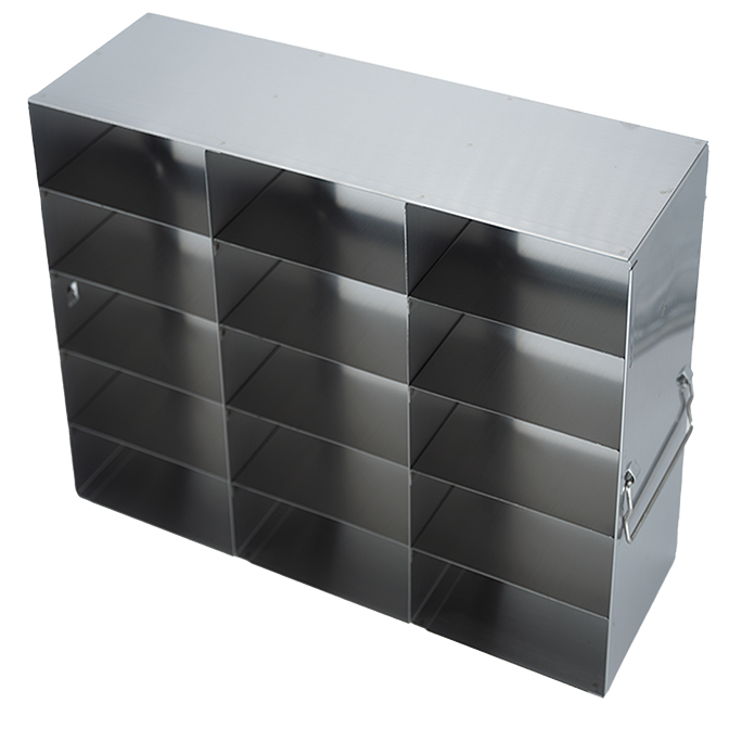 UF-353 - Upright Freezer Rack for 3" Boxes, 3x5 Configuration
