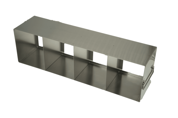 Crystal Industries - UF-MIXED - Upright Freezer Rack for Mixed Storage of 2", 3", and 3.75" Boxes