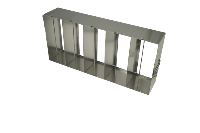 Crystal Industries - UF-MIXED - Upright Freezer Rack for Mixed Storage of 2", 3", and 3.75" Boxes