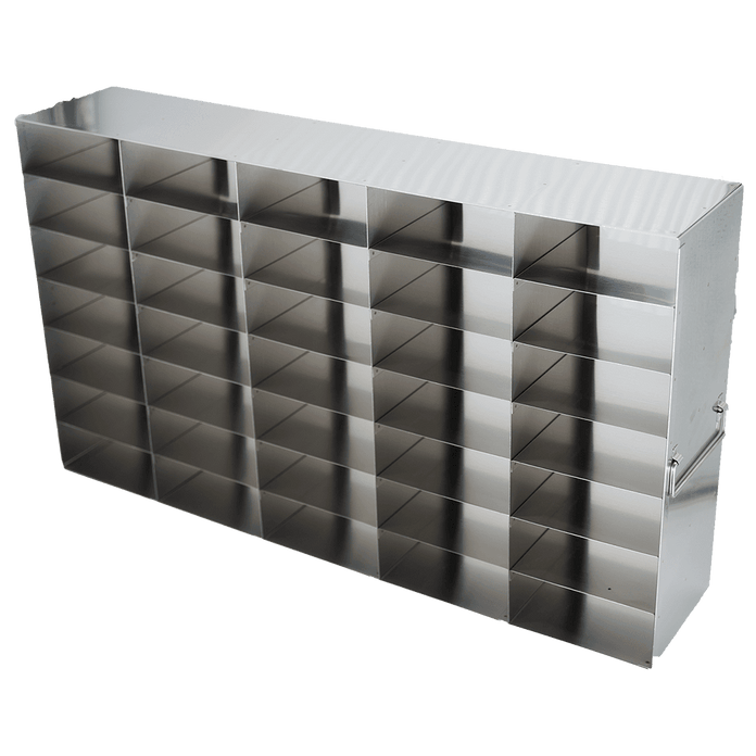 Crystal Industries - UF-572 - Upright Freezer Rack for 2" Boxes, 5x7 Configuration