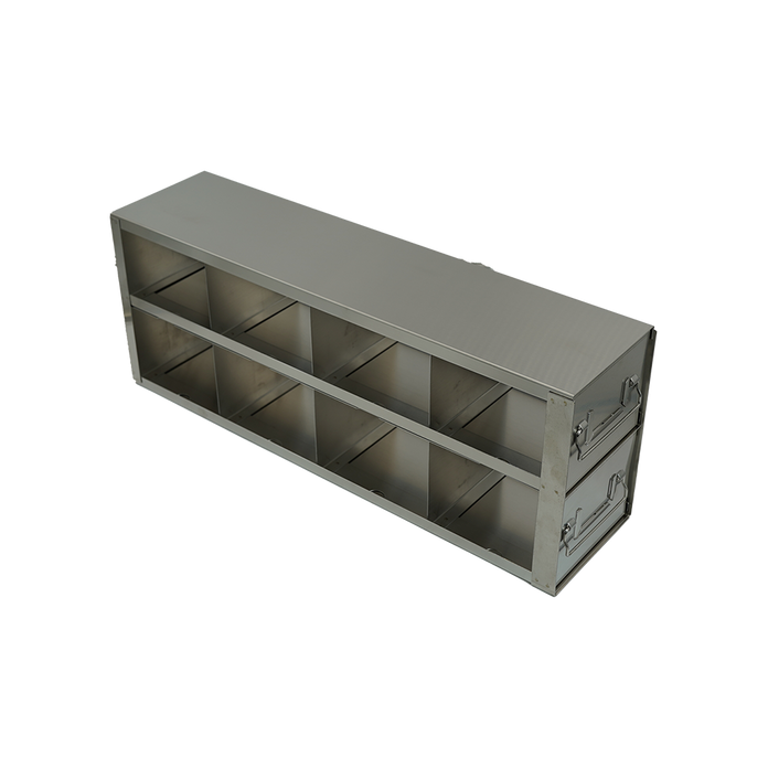Crystal Industries - UF-42-375 - Upright Freezer Rack for 3.75" Boxes, 4x2 Configuration