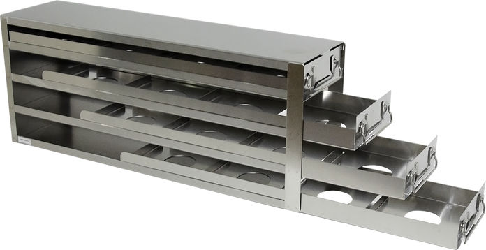 UFD-443-S - Drawer Rack for 3" Boxes, 4x4 Configuration Made to fit Binder Freezers