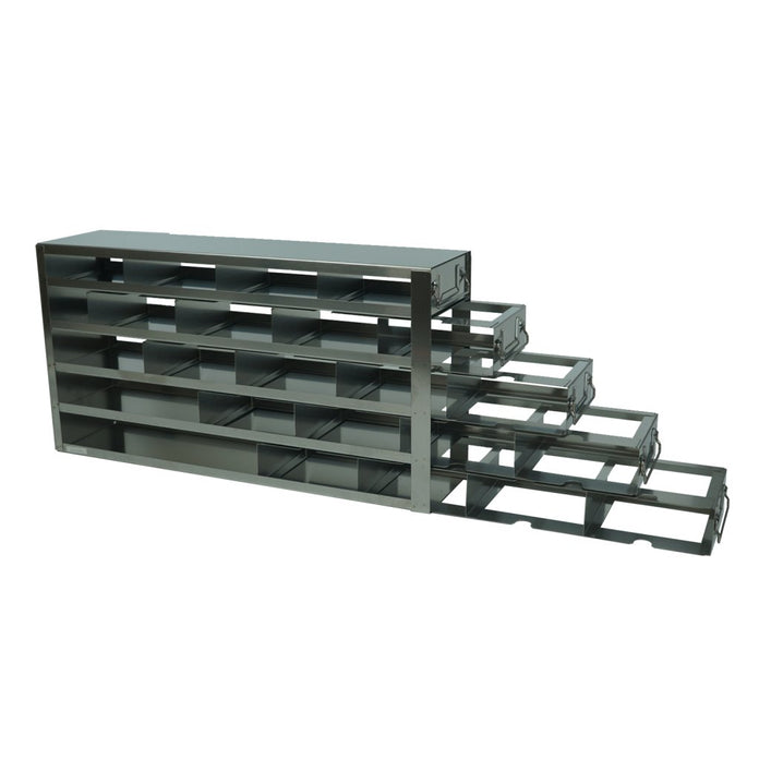 UFD-452-S - Drawer Rack for 2" Boxes Made to fit Panasonic Freezers, 4x5 Configuration
