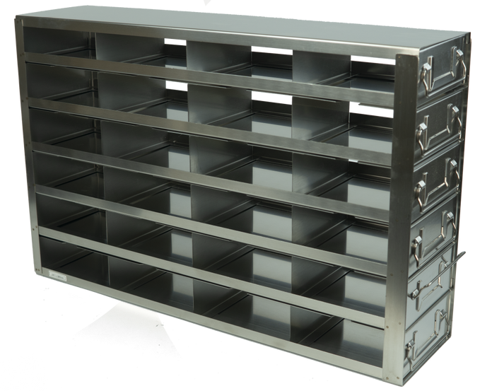 UFD-462 - Drawer Rack for 2" Boxes, 4x6 Configuration