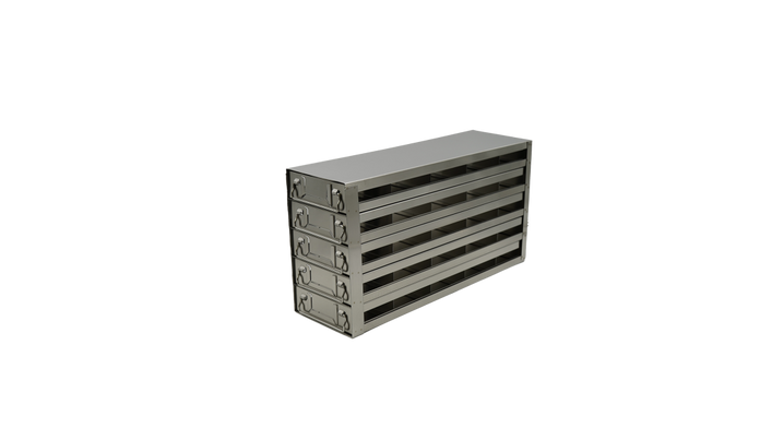 Crystal Industries - UFDML-55 - Upright Freezer Drawer Rack for SBS Formatted Boxes, 5x5 Configuration
