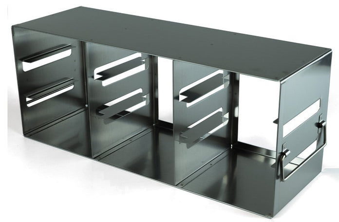 Crystal Industries - UFE-332 - Upright Freezer Eco Rack for 2" Boxes, 3x3 Configuration