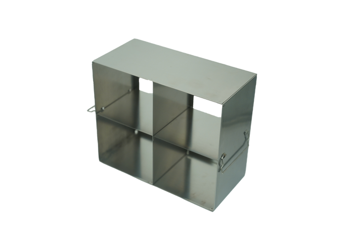 Crystal Industries - UFLB-22 - Upright Freezer Rack for 15ml and 50ml Tube Boxes, 2x2 Configuration