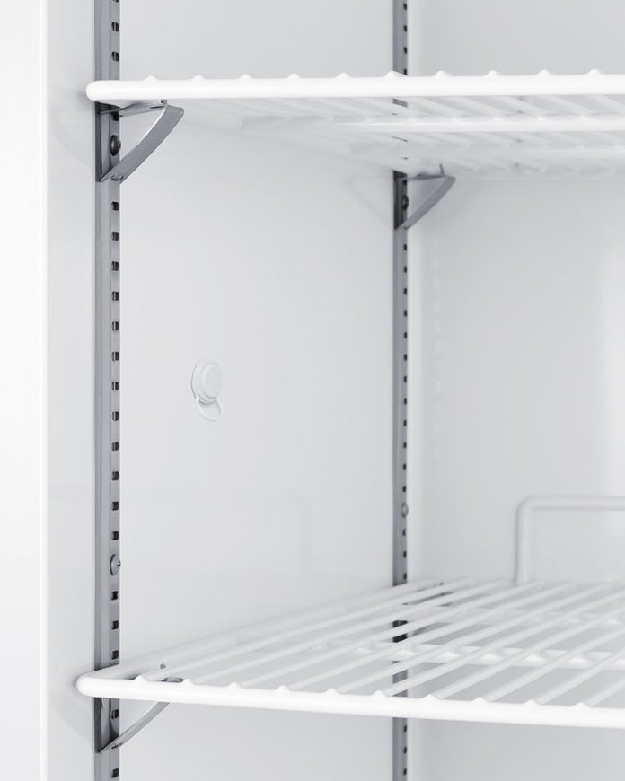 Accucold - URM19W - 18 Cu.Ft. Upright Manual Defrost Refrigerator