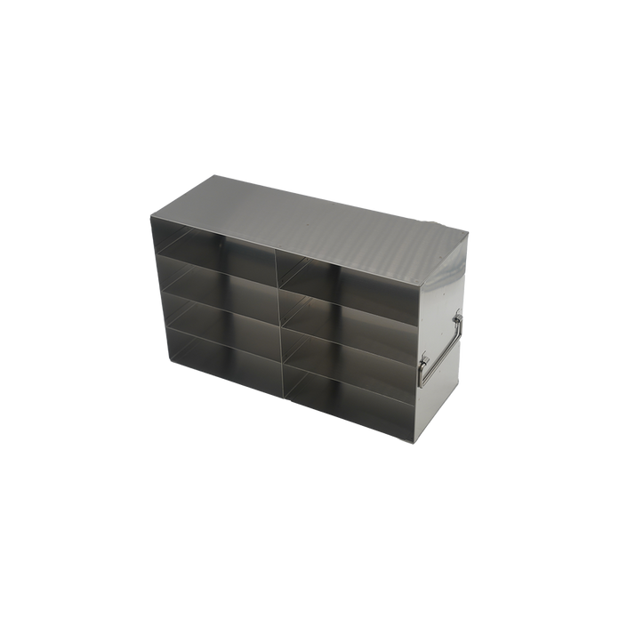 Crystal Industries - UFP-24 - Upright Freezer Rack for Plasma Boxes, 2x4 Configuration