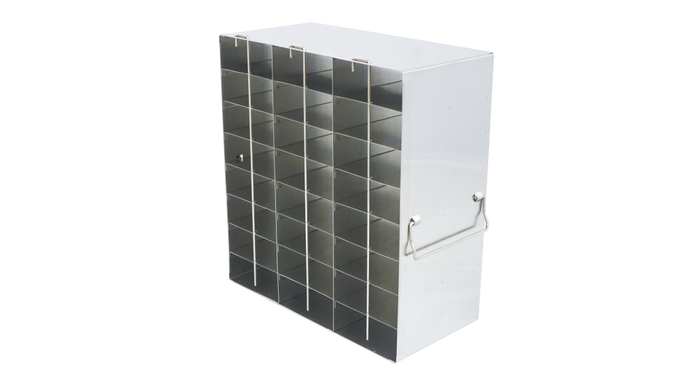 Crystal Industries - UFPCR-38L - Upright Freezer Rack for 0.2ml Tube 96-Well PCR Boxes, 3x8 Configuration