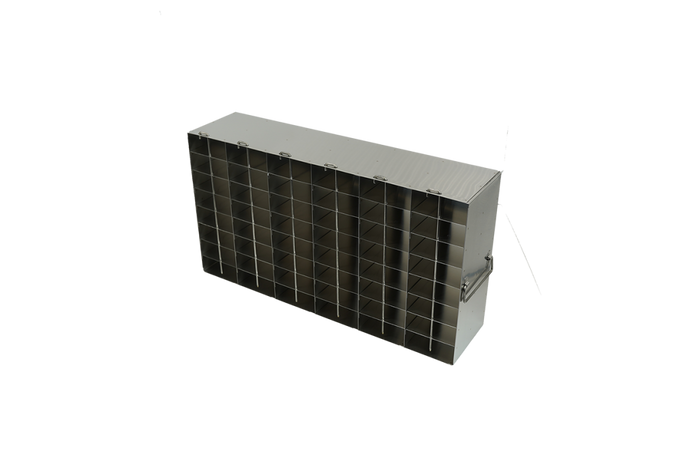 Crystal Industries - UFPCR-68L - Upright Freezer Rack for 0.2ml Tube 96-Well PCR Boxes, 6x8 Configuration