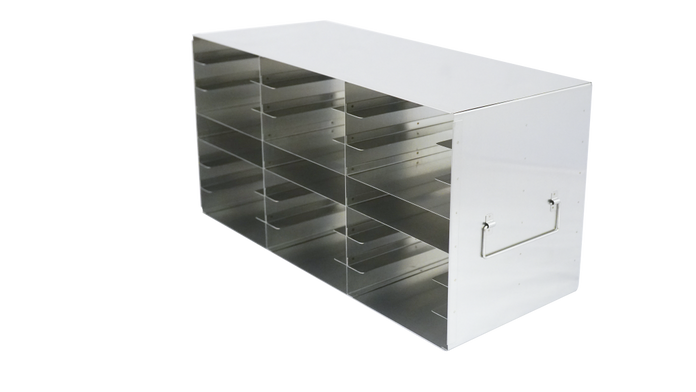 Crystal Industries - UFS-100 - Upright Freezer Rack for 100-Place Slide Boxes