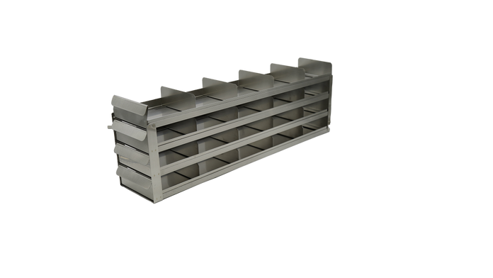 UFS-542 - Sliding Tray Rack for 2" Boxes, 5x4 Configuration