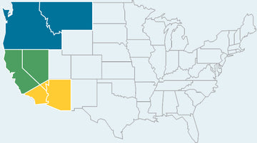 Map of the United States