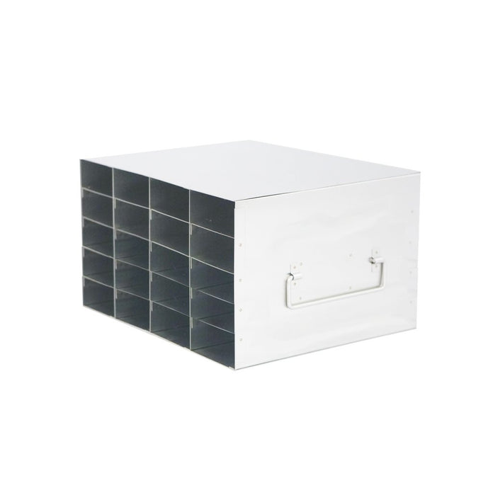 Crystal Industries - UT80-45 - Upright Freezer Rack for 80 Place Tube Boxes, 4x5 Configuration