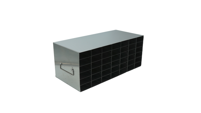 Crystal Industries - UT80 - Upright Freezer Rack for 80 Place Tube Boxes