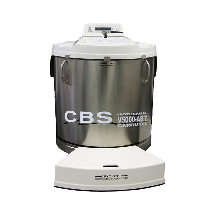 Custom Biogenic Systems - V-5000-AB-C - Carousel Isothermal Freezers
