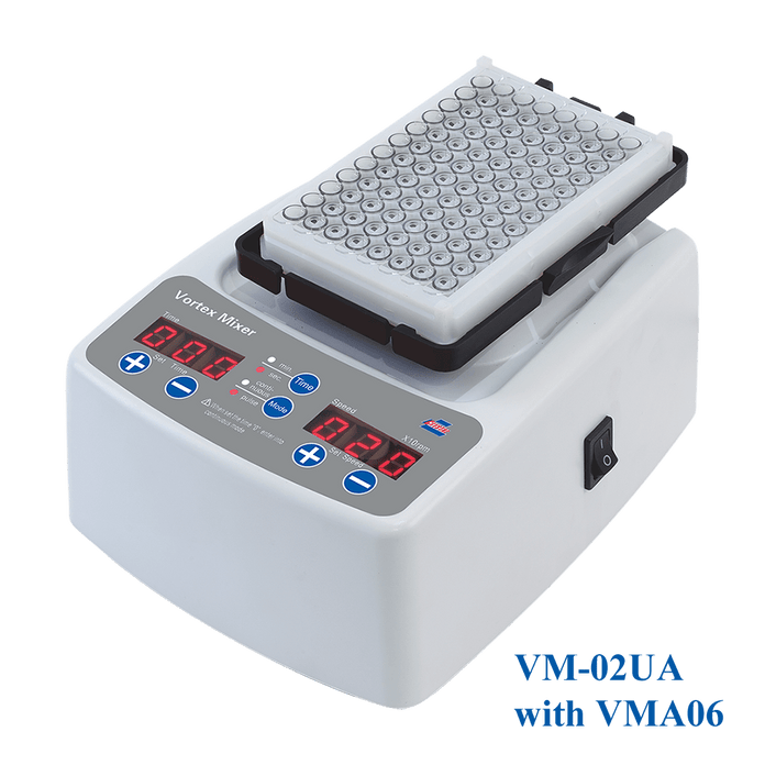 Crystal Industries - VM-02UA - Vortex Mixer with Digital Timer and Speed