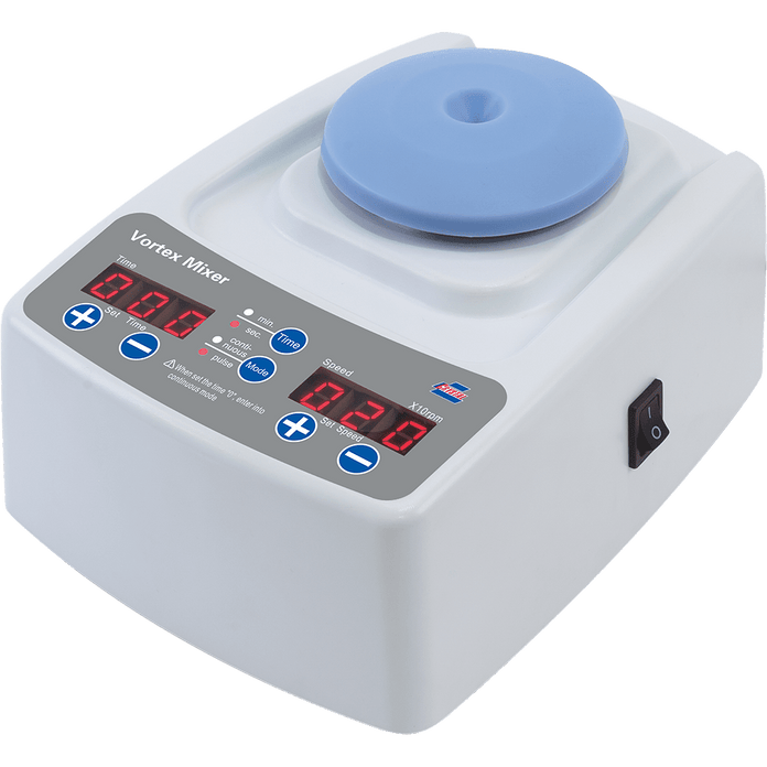 Crystal Industries - VM-02UA - Vortex Mixer with Digital Timer and Speed