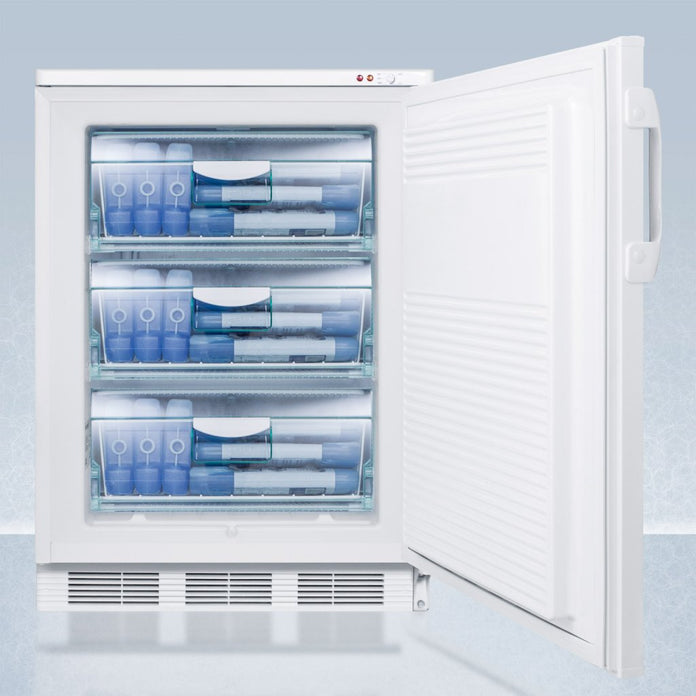 Accucold - VT65MLPLUS2LHD - 24" Wide All-Freezer, ADA Compliant, Left Hand Door
