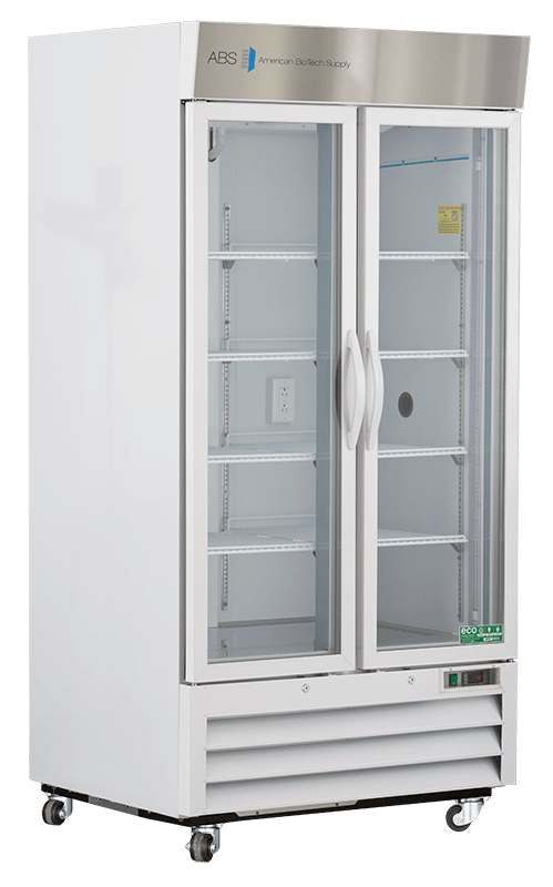 American Biotech Supply - ABT-HC-CS-36 - 36 Cu. Ft. Capacity Standard Glass Door Chromatography Refrigerator