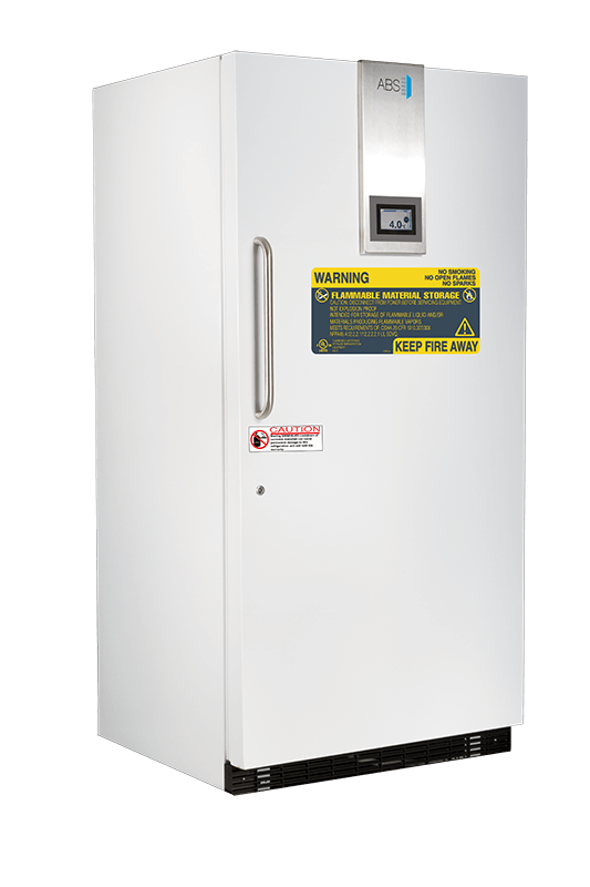American Biotech Supply - ABT-FRP-30-TS - 30 Cu. Ft. Capacity TempLog Premier Flammable Storage Refrigerator