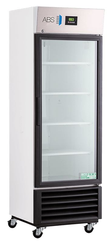 American Biotech Supply - ABT-HC-19 - 19 Cu. Ft. Capacity Premier Glass Door Laboratory Refrigerator, Right Hinged