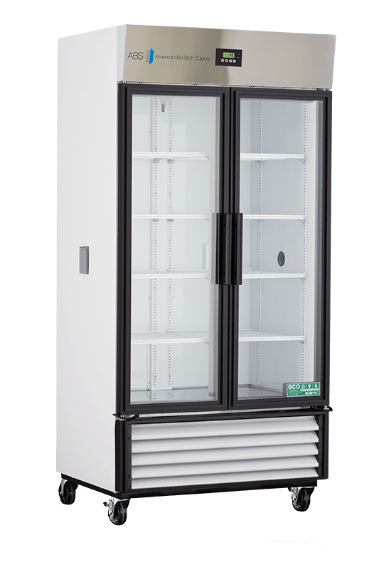 American Biotech Supply - ABT-HC-35 - 35 Cu. Ft. Capacity Premier Glass Door Laboratory Refrigerator