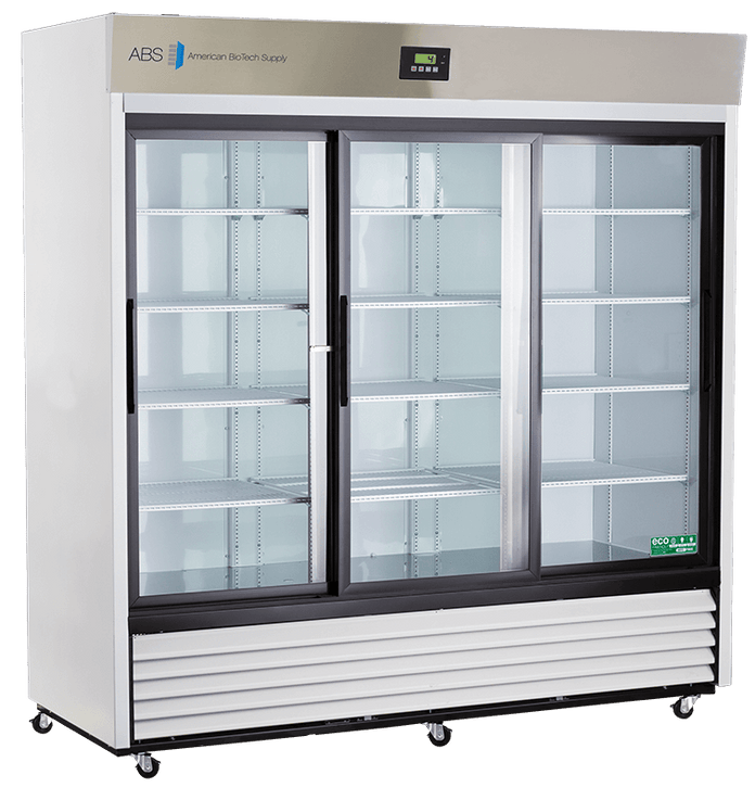 American Biotech Supply - ABT-HC-69 - 69 Cu. Ft. Capacity Premier Glass Door Laboratory Refrigerator