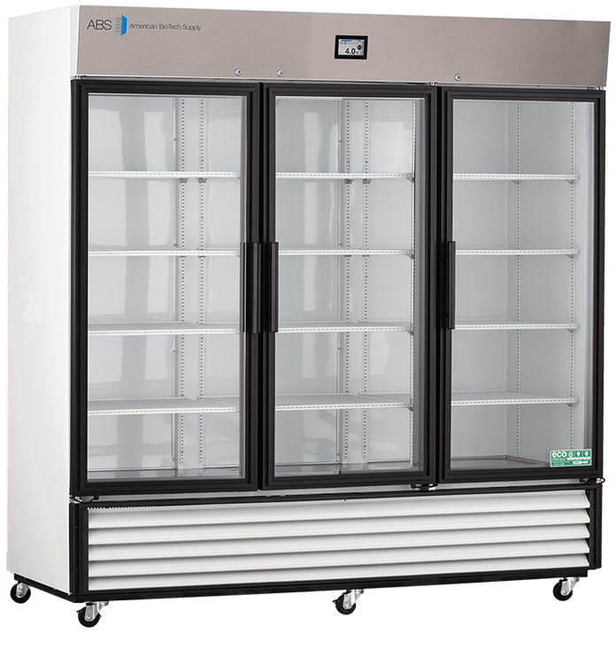 American Biotech Supply - ABT-HC-72-TS - 72 Cu. Ft. Capacity TempLog Premier Glass Door Laboratory Refrigerator