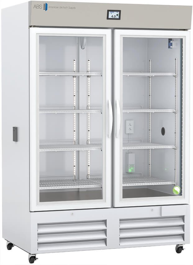 American Biotech Supply - ABT-HC-CP-49-TS - 49 Cu. Ft. Capacity TempLog Premier Glass Door Chromatography Refrigerator