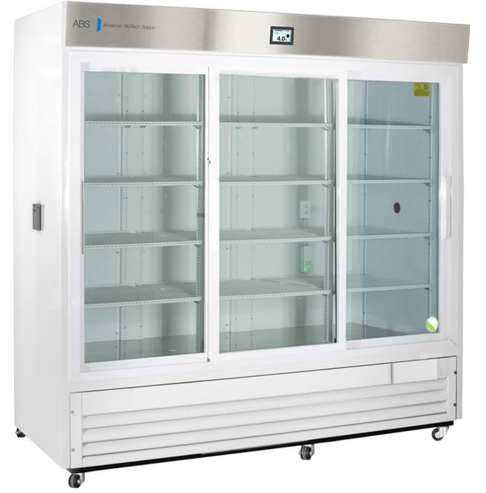 American Biotech Supply - ABT-HC-CP-69-TS - 69 Cu. Ft. TempLog Premier Sliding Glass Door Chromatography Refrigerator