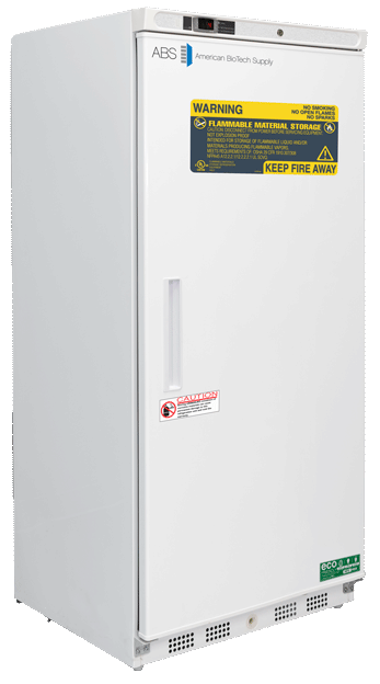 American Biotech Supply - ABT-HC-FRP-17 - 17 Cu. Ft. capacity Standard Flammable Storage Refrigerator with Natural Refrigerants