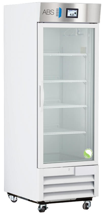 American Biotech Supply - ABT-HC-LP-23-TS - 23 Cu. Ft. TempLog Premier Laboratory Glass Door Refrigerator
