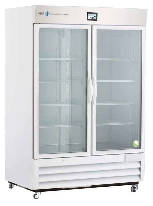 American Biotech Supply - ABT-HC-LP-49-TS - 49 Cu. Ft. TempLog Premier Laboratory Glass Door Refrigerator