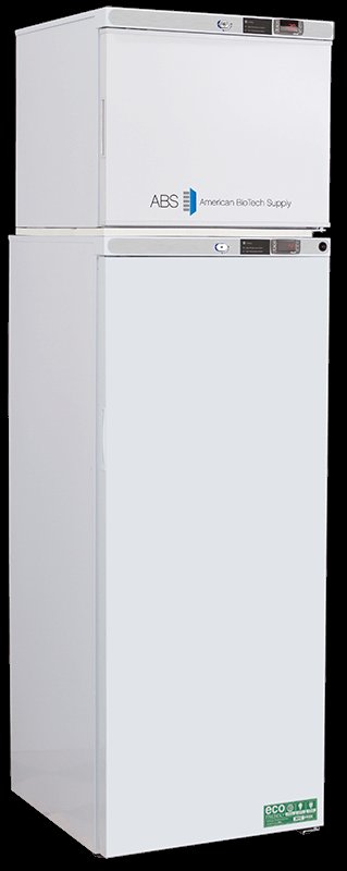 American Biotech Supply - ABT-HC-RFC12A - 12 Cu. Ft. Refrigerator and Auto Defrost Freezer Combination