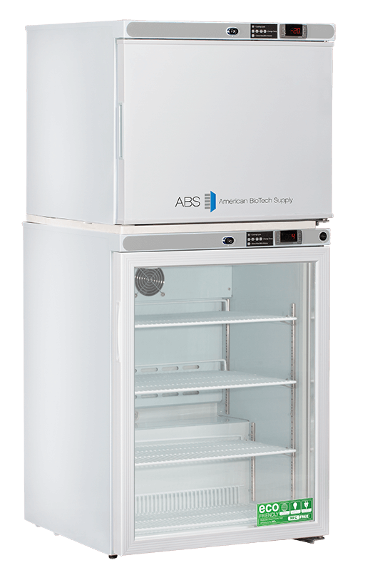 American Biotech Supply - ABT-HC-RFC7 - 7 Cu. Ft. Refrigerator and Freezer Combination