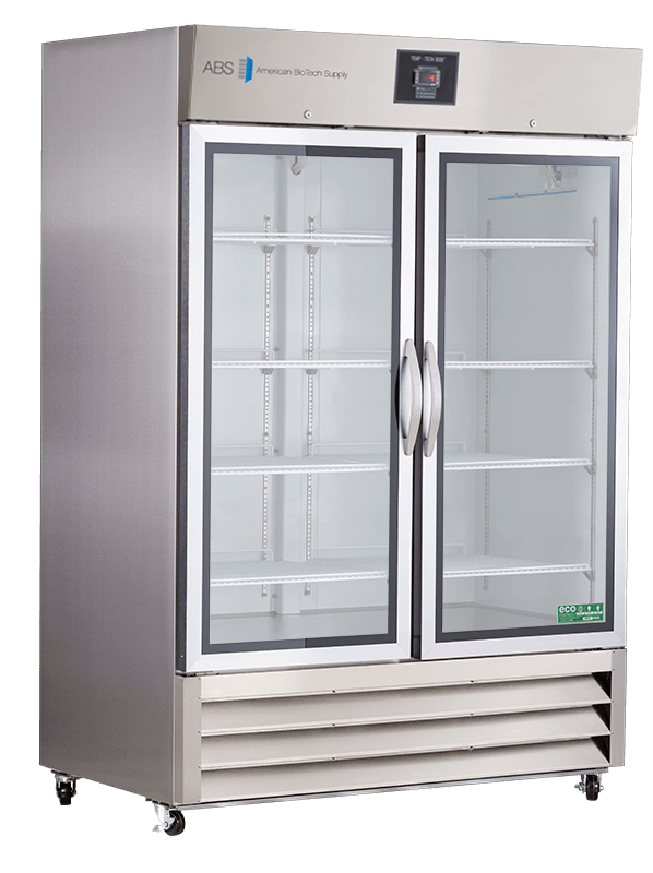 American Biotech Supply - ABT-HC-SSP-49G - 49 Cu. Ft. Glass Door Stainless Steel Refrigerator