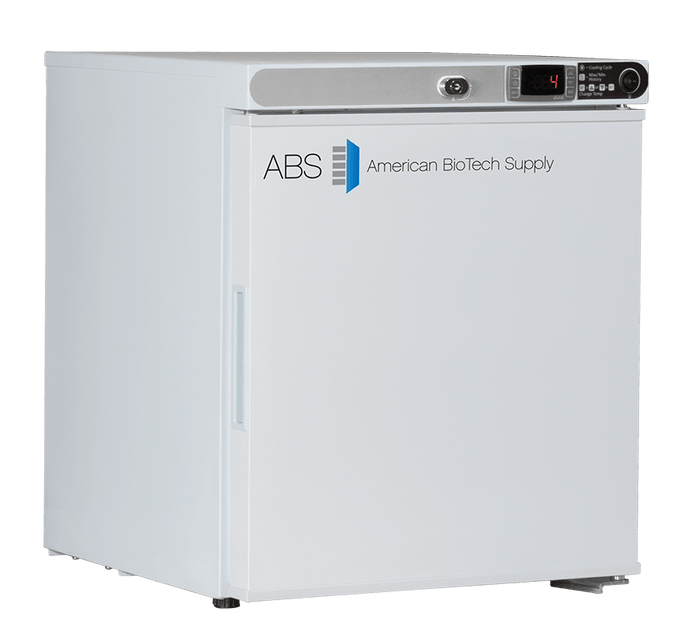 American Biotech Supply - ABT-HC-UCFS-0104 - 1 Cu. Ft. Premier Countertop Freestanding Refrigerator
