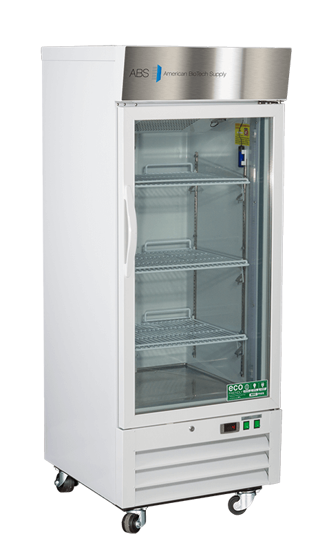 American Biotech Supply - ABT-HC-LS-12 - 12 Cu. Ft. Capacity Standard Glass Door Laboratory Refrigerator