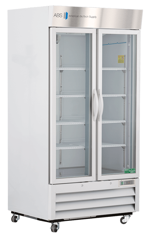 American Biotech Supply - ABT-HC-LS-36 - 36 Cu. Ft. Capacity Standard Glass Door Laboratory Refrigerator